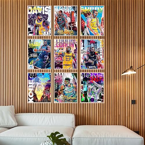 Miniatura 3 de Bigwig Prints Póster de Kobe Bryant - Póster de baloncesto para dormitorio de niños, pósteres de la NBA, arte de pared de baloncesto, póster de Kobe