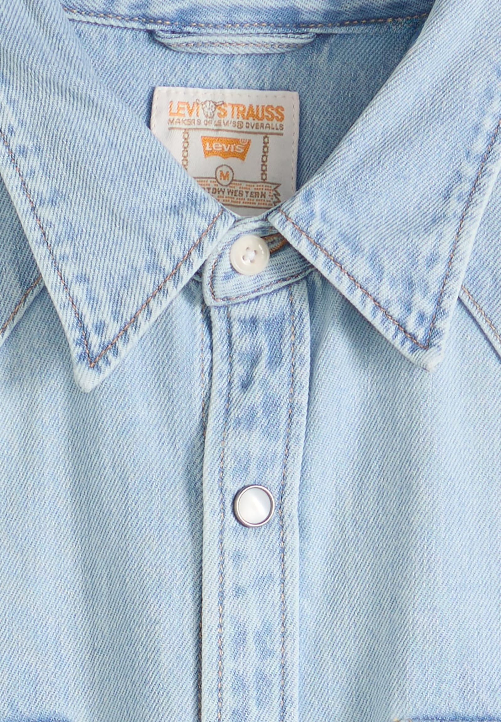 Levi's Barstow Western standardowa koszula zapinana na guziki, Solucell Worn-in, rozmiar XL męska