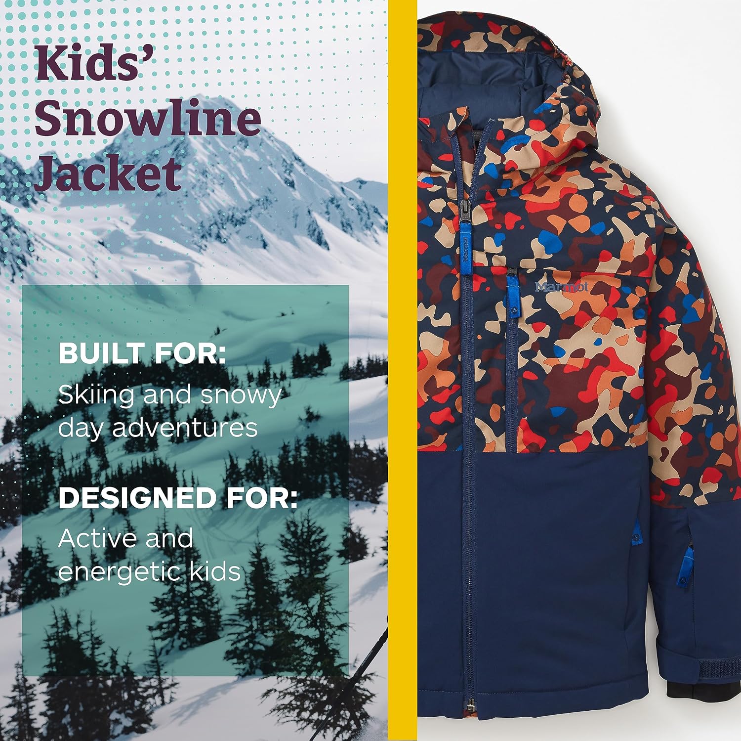 MARMOT unisex-child Kid's Snowline Jacket