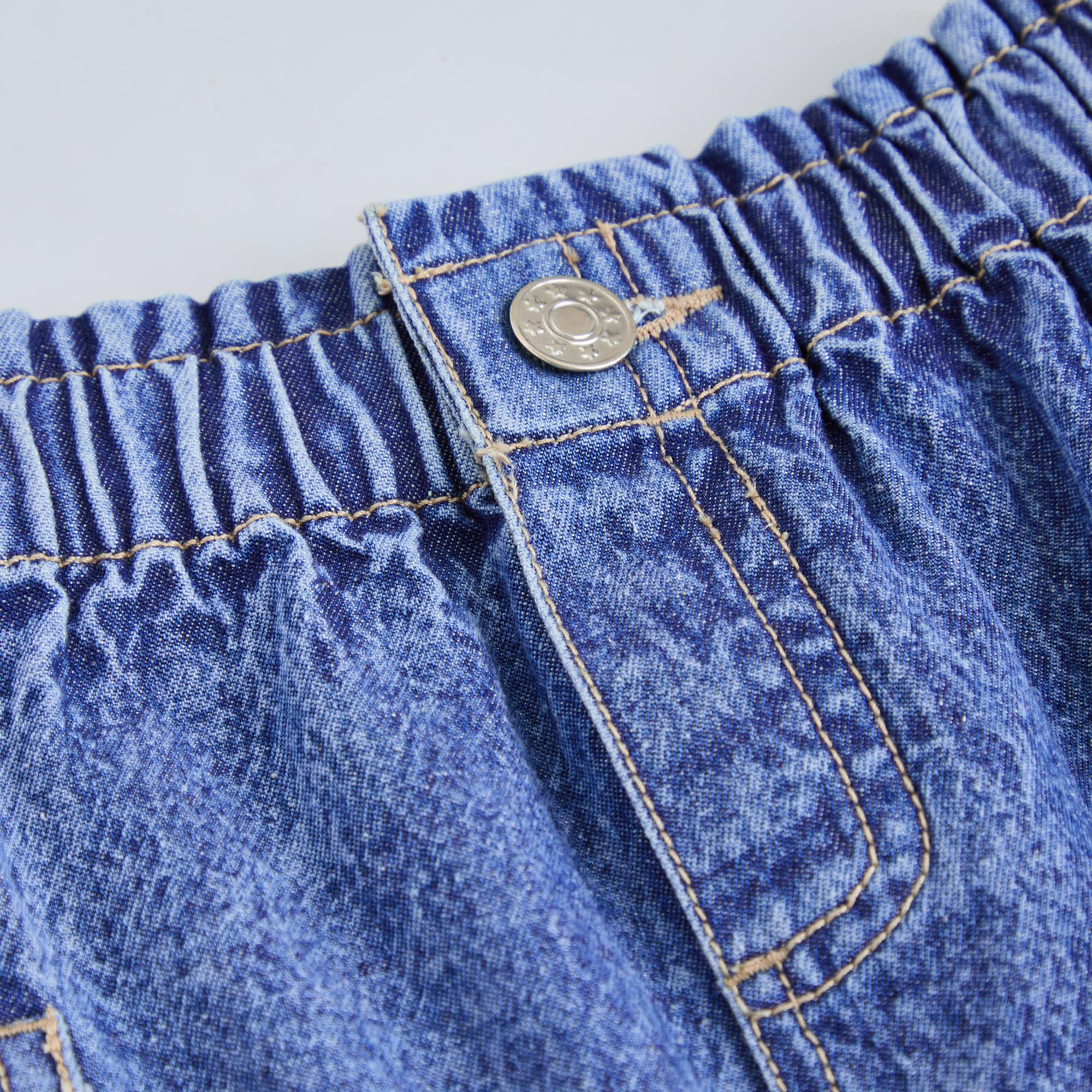 Hopscotch Baby Girls Solid Print Navy Skirts for Ages (18-24 Months) - Image 3 thumbnail