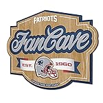 YouTheFan NFL New England Patriots Fan Cave Sign