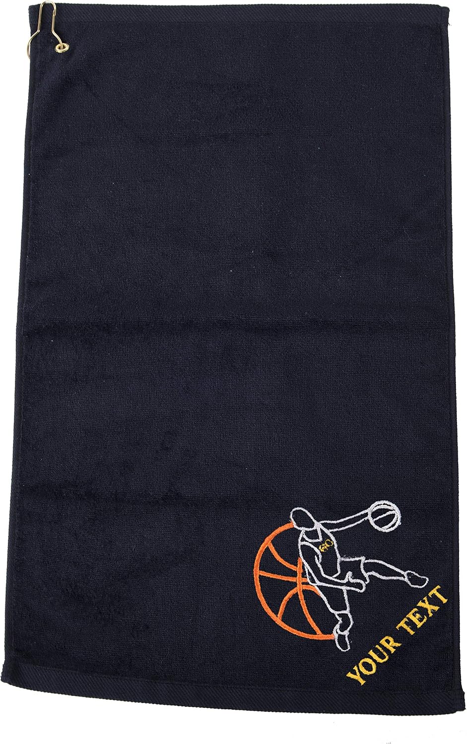 Mato & Hash Personalized Basketball Towels, Rally Towels, Custom Embroidered Team Towels