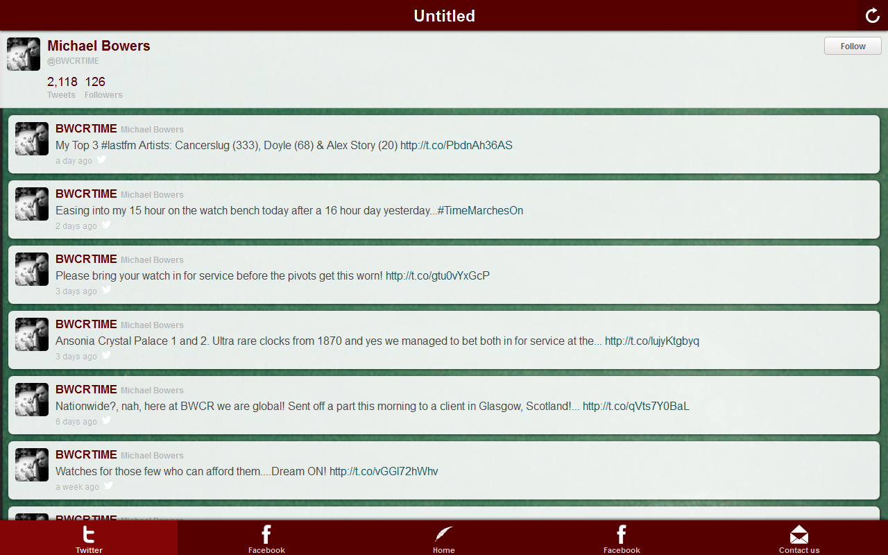 Bowers Watch & Clock for Android