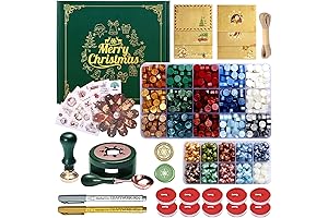 Comealltime Christmas Wax Seal Kit: Festive Crafting for Personalized Touches