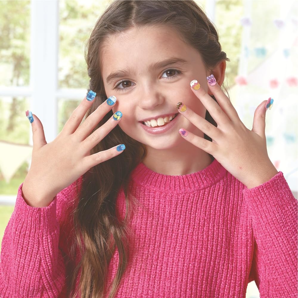 Aquabeads Nail Studio - Le kit de manucure Stitch - Kit de Loisir créatif et activité Manuelle pour Enfants de 4 Ans et + - Jouet de manucure Enfants - 35121
