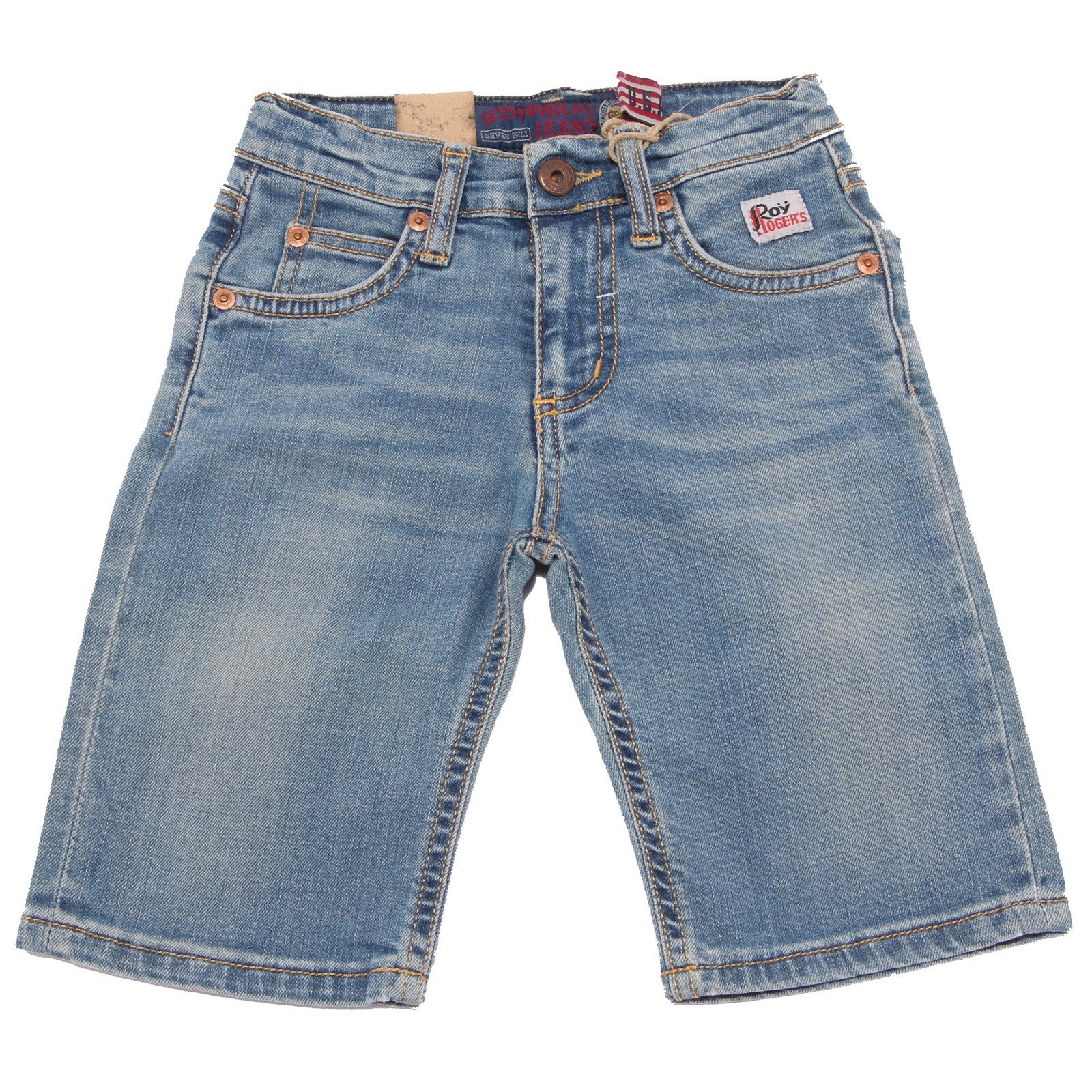 ROY ROGER'S 9437S Bermuda Jeans Bimbo Pantaloni Corti Short Pant Kid [4 Years]