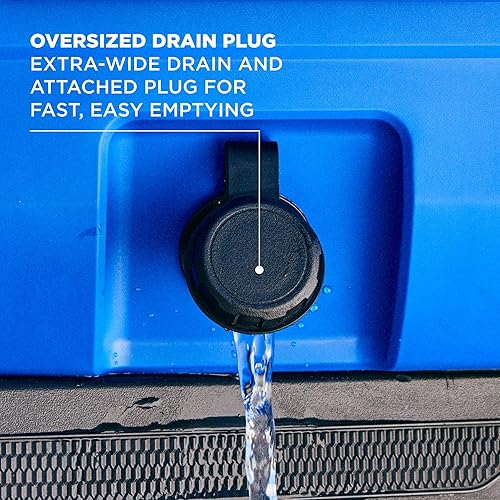 Miniatura 8 de Coleman Pro - Enfriador duro ultraligero de alta calidad de 25 cuartos de galón, aislamiento extragrueso que mantiene el hielo hasta 3 días,