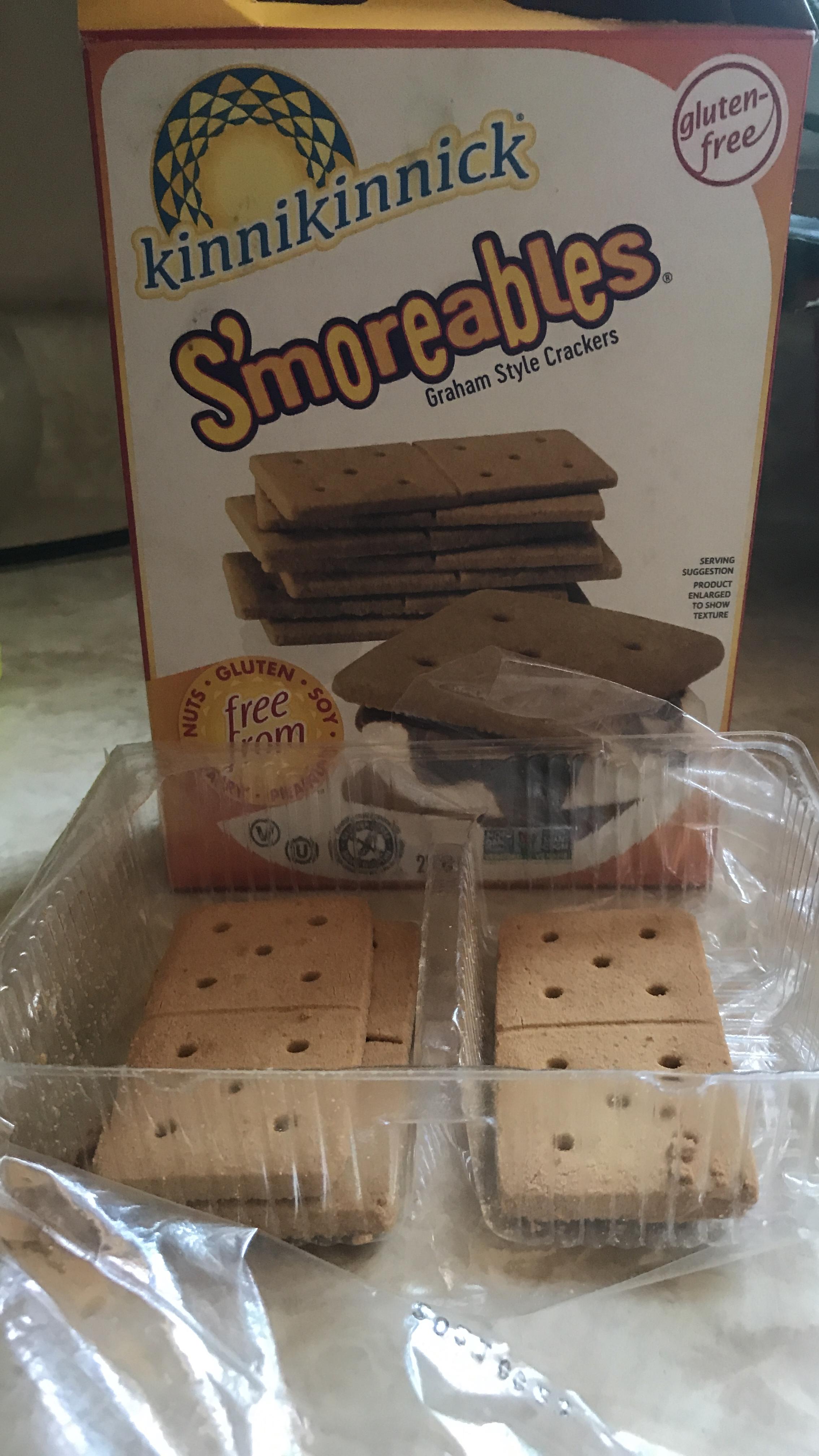 Kinnikinnick Foods Gluten Free S'moreables Graham Style Crackers, 220g