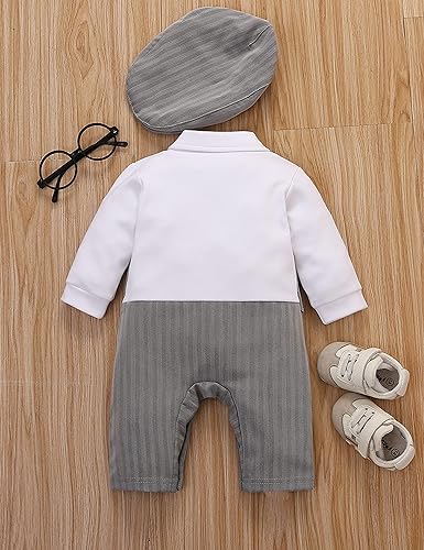 Miniatura 2 de HMD - Mono de manga larga para bebé, color blanco