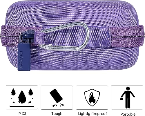 Miniatura 7 de co2CREA Carcasa rígida compatible con cámara digital CAMKORYLecranKODAK PIXPROVAHOIALDAiTechny, color morado