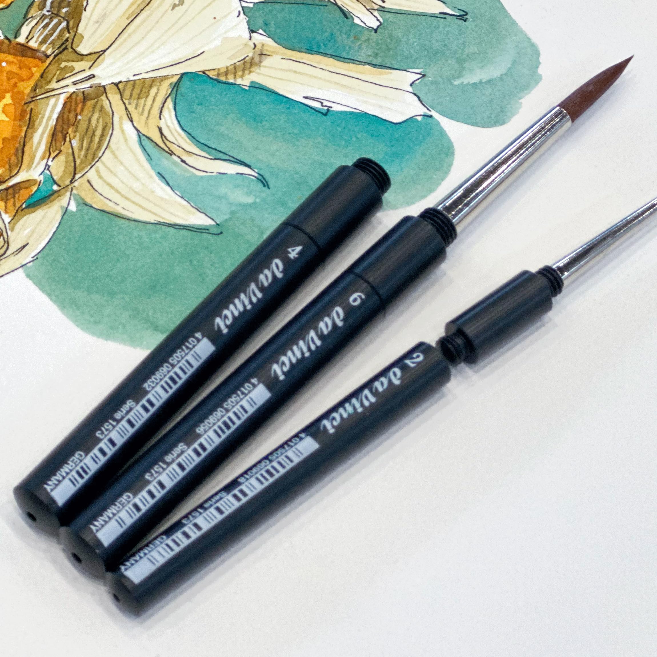 Amazon.com: da Vinci Travel Series 1573 CosmoTop Spin Watercolor
