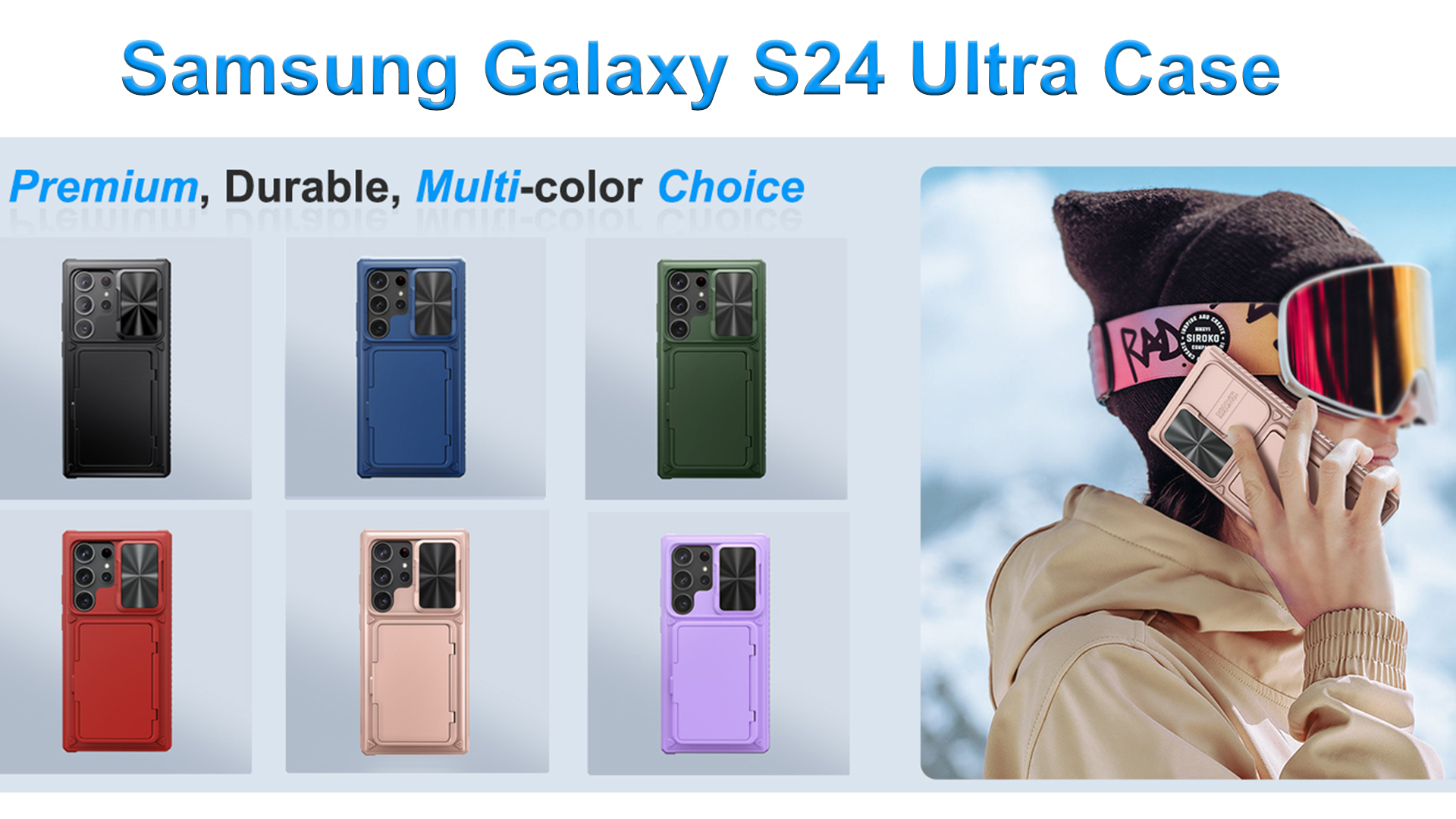 Amazon.com: BXYJY for Samsung Galaxy S24 Ultra Case Wallet, Built