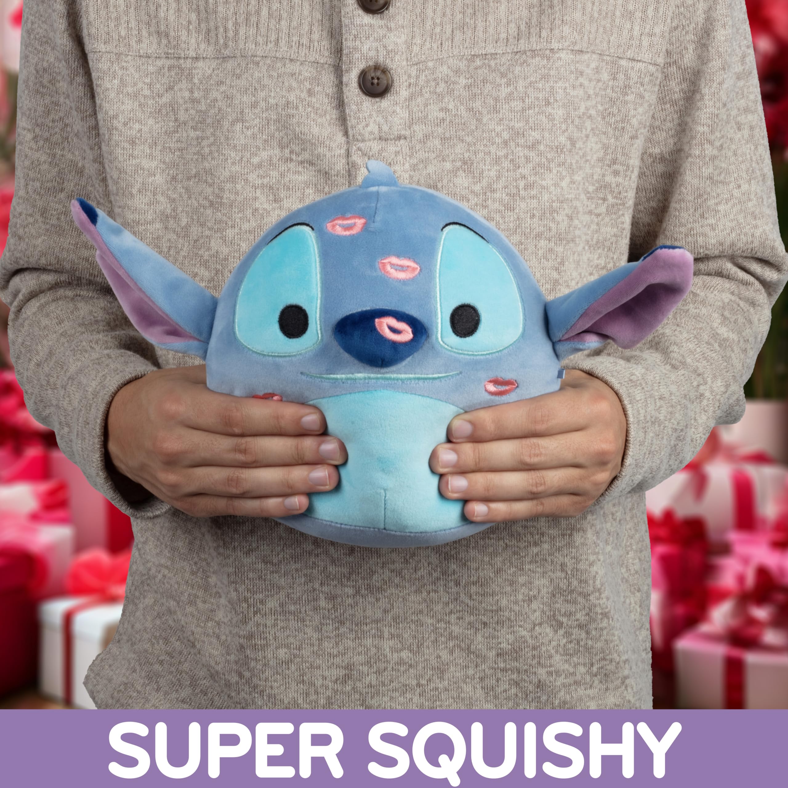 Squishmallows 8-Inch Stitch - Official Jazwares Disney Movie Plush - Collectible Soft Squishy Stuffed Animal Toy - Gift for Kids, Girls, Boys: Blue