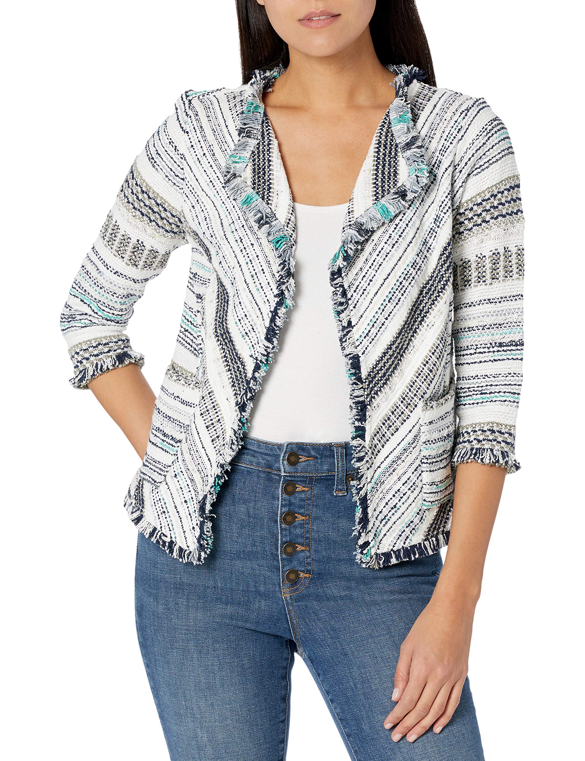 NIC+ZOEwomens Shake It Up Jacket Casual Blazer