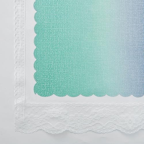 Miniatura 171 de XiDi - Cortinas rosas y grises para dormitorio de niñas, calcomanías de pared de unicornio, cortina verde, oscurecimiento de habitación, opaca, 63