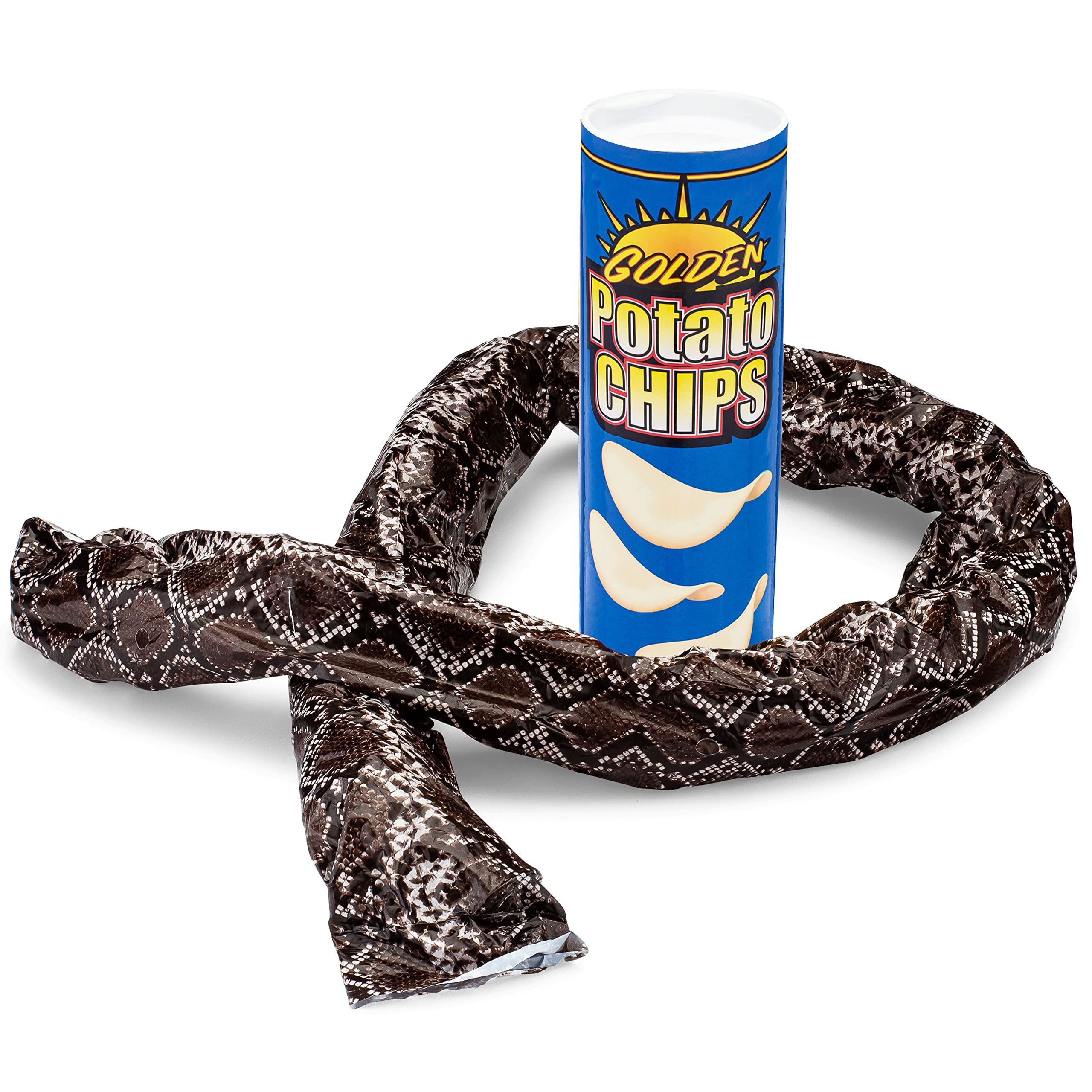 Buy FunFamz Original Snake in a Potato Chip Can PrankFunny Classic