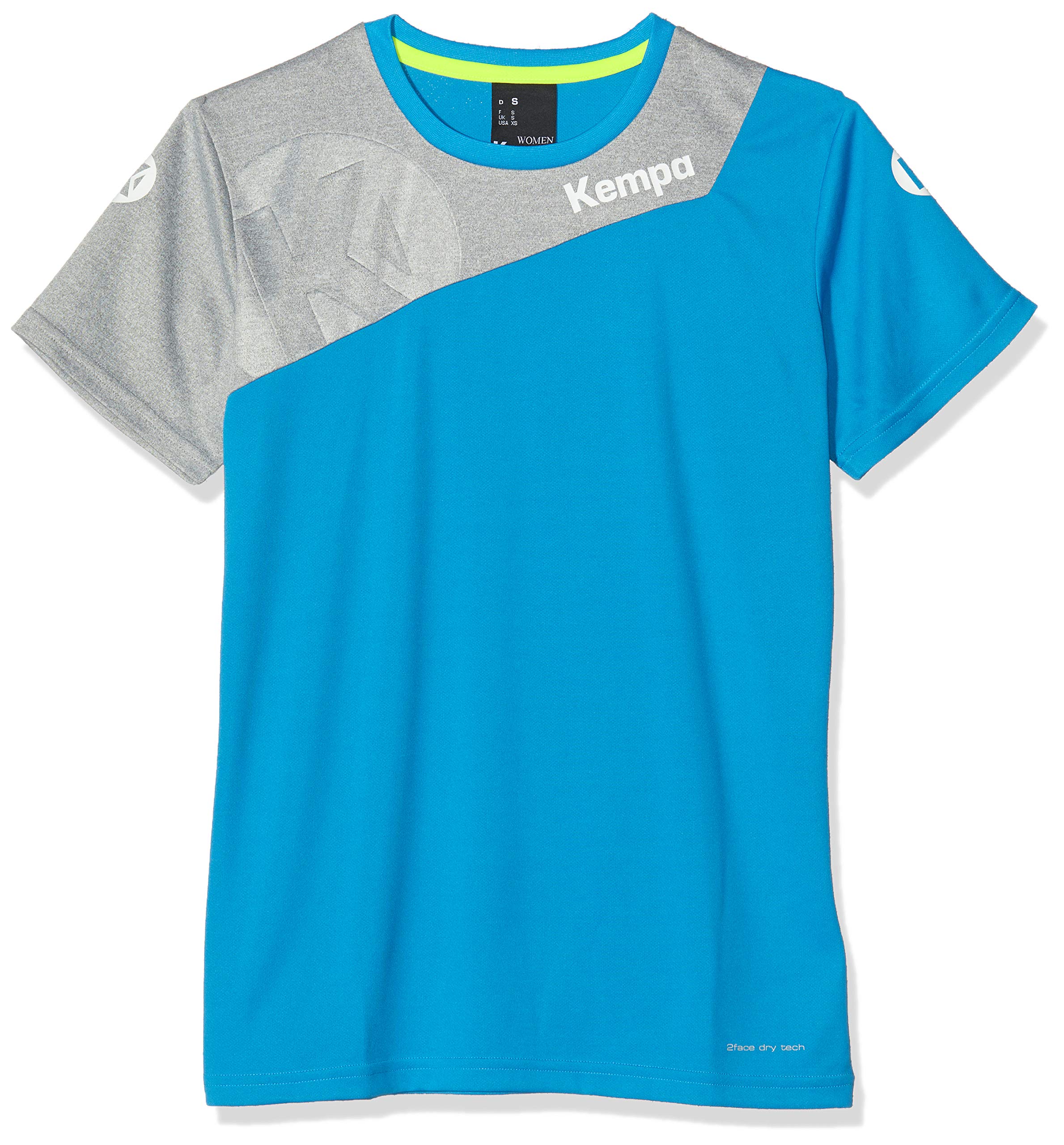 Kempa Boys Core 2.0 Jersey Ladies Jersey - Kempa Blue/Dark Grey Melan, XL