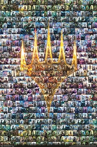 Trends International Magic The Gathering - Póster de collage de pared, 14.725 x 22.375 pulgadas, versión premium sin marco