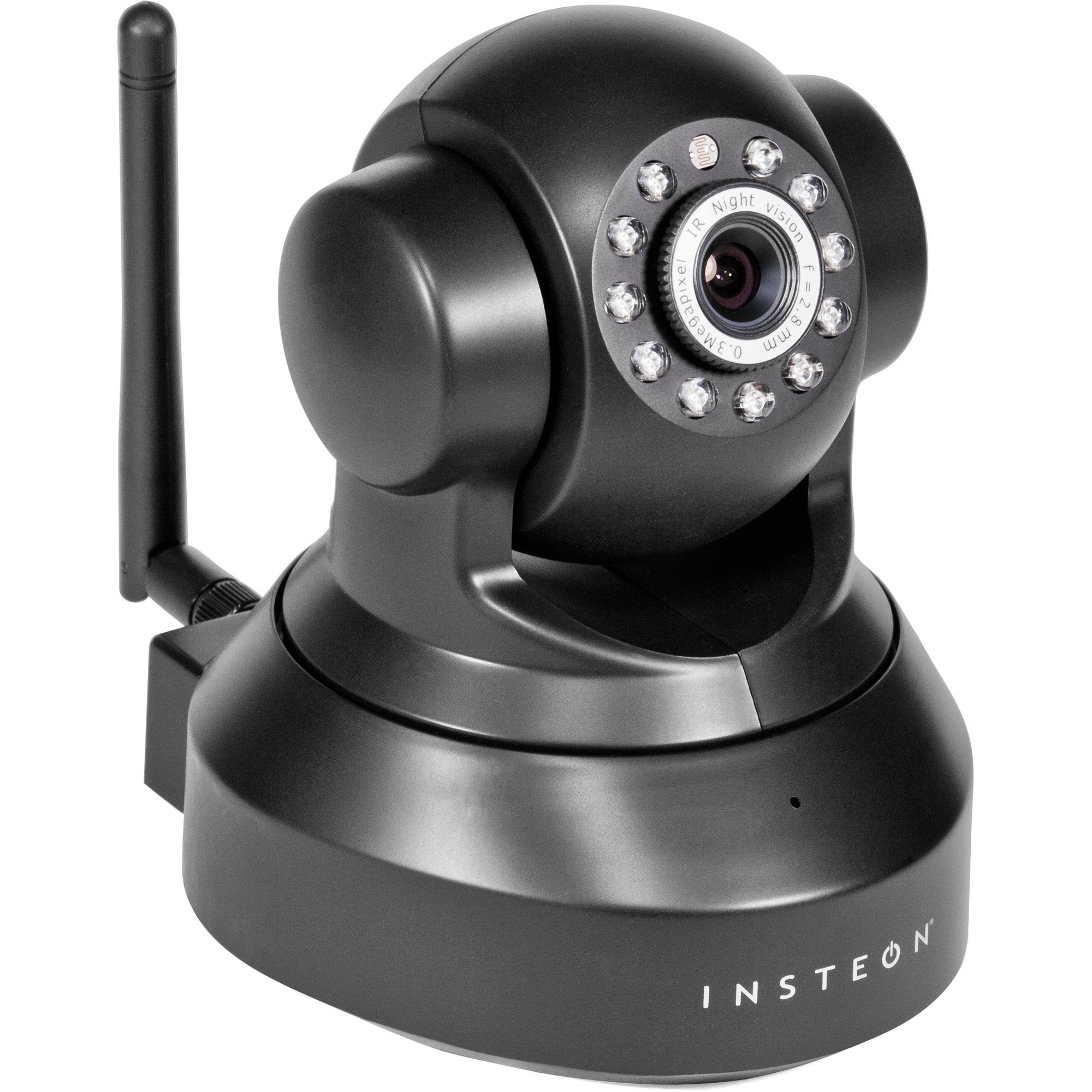 Insteon 75790 Wireless IP Security Camera with Night Vision, Black