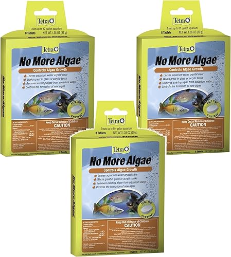Miniatura 1 de Tetra No More algae Tablets - 24 tabletas en total 3 paquetes con 8 tabletas por paquete