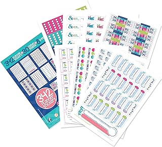 342 Planner Stickers - Get it Done Collection for Calendars and Planners. Checklists for Home, Work, Projects, Events, to-Do, Due Dates, Gift Giving, Goal Tracking, Reminders