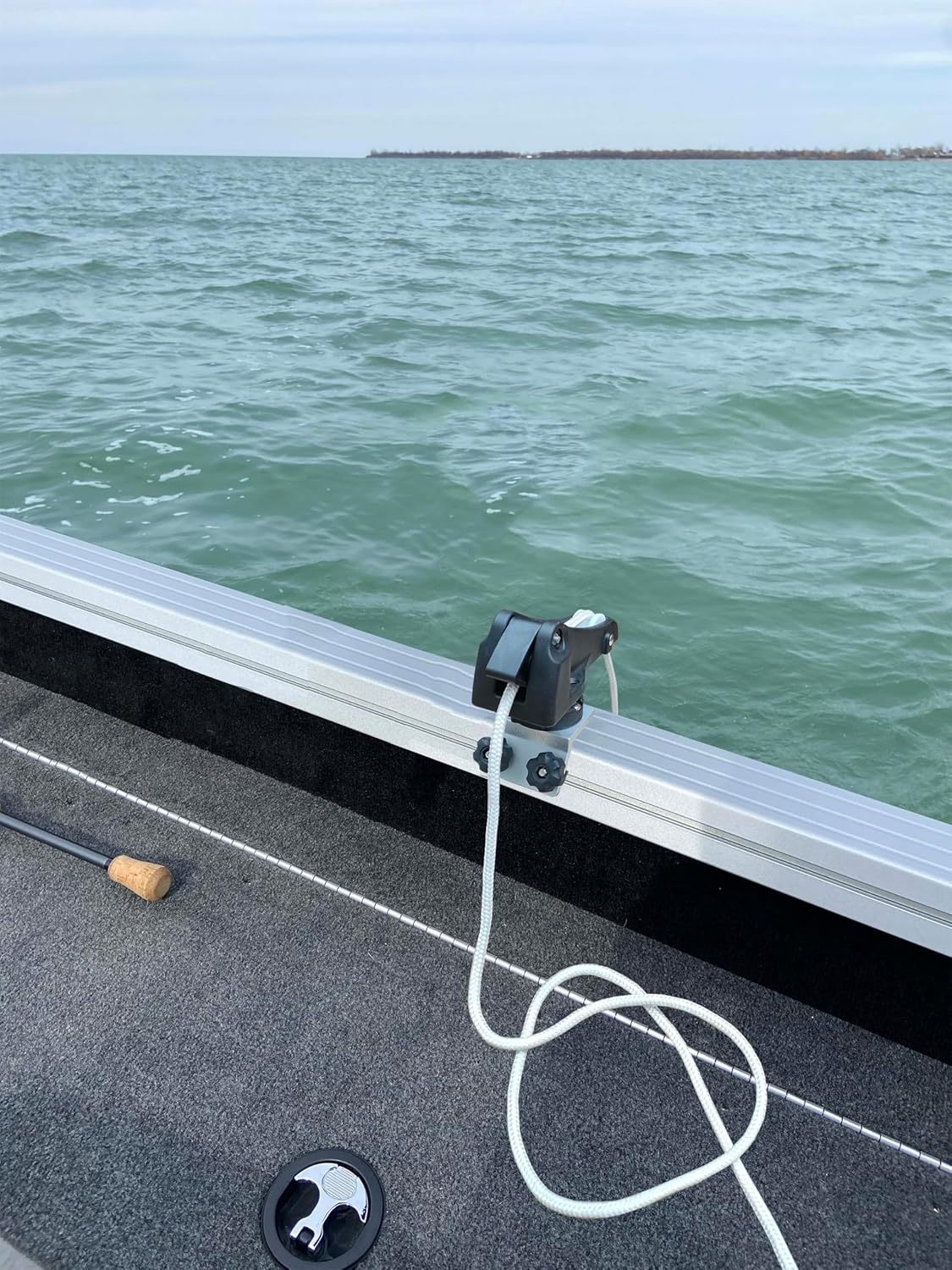 Brocraft SmokerCraft Boats/Polar Kraft Track 60 Degree Track Accessoires/Smoker Boat Rod Holder/Starcraft Boat Rod Holder