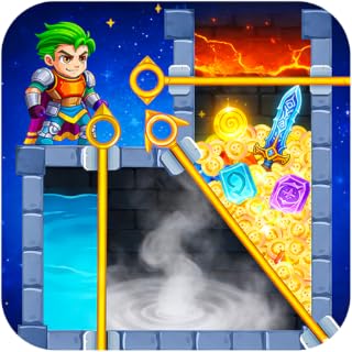 Hero Rescue Pull Pin: Tricky Puzzle Quest Games