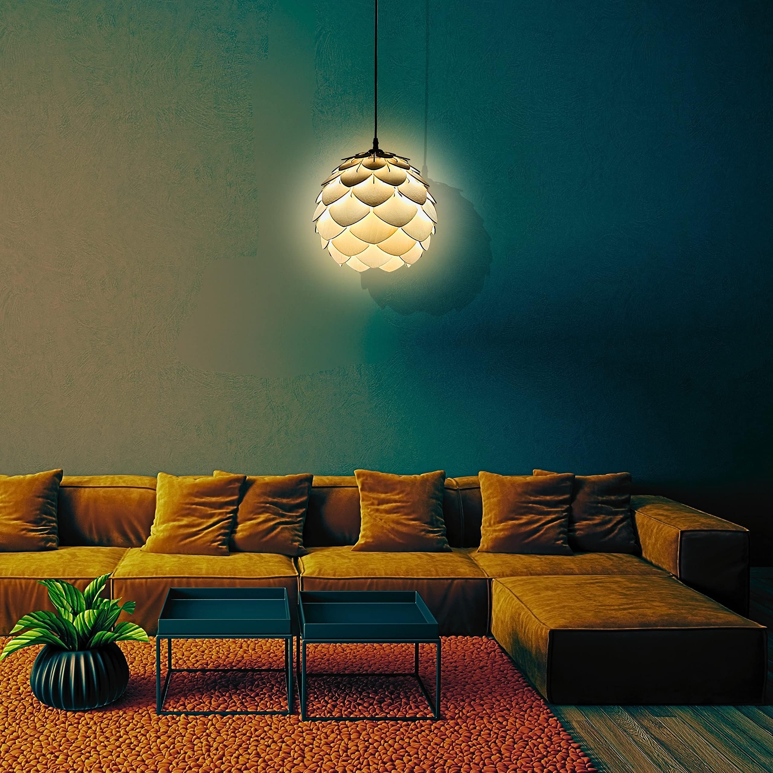 Buy US DZIRE THE BRAND OF LIFESTYLE 408 Hanging Lamp Electric Antique