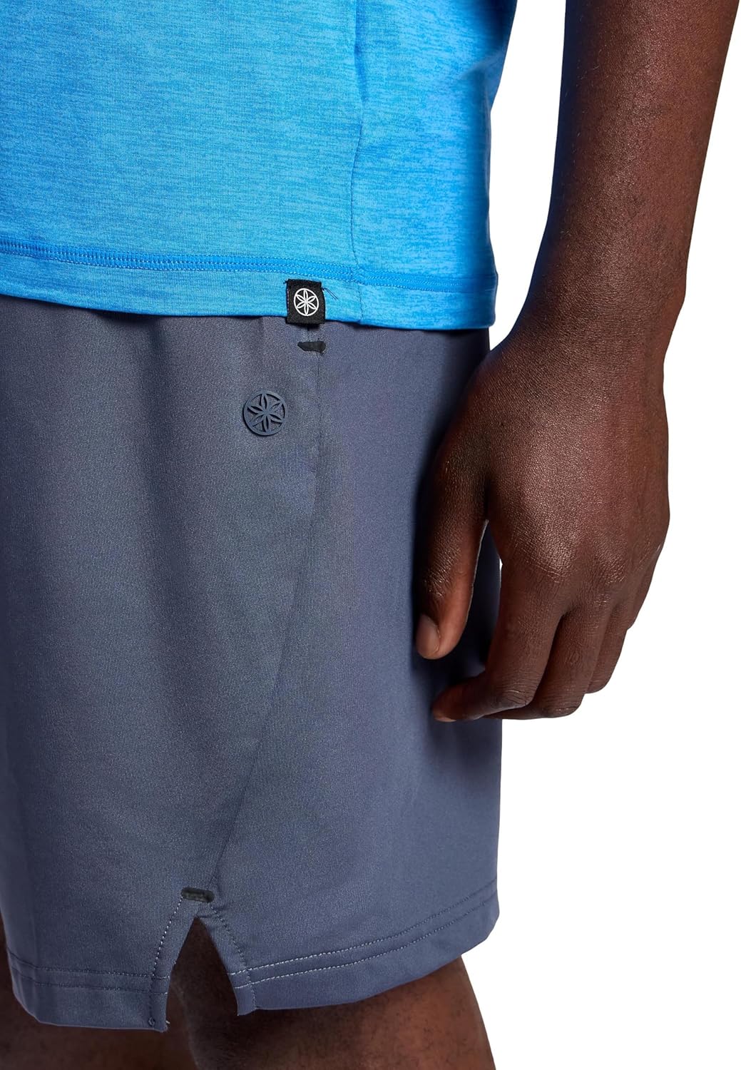 Gaiam Mens Everyday Basic Muscle Tank Top, Standard Fit, Stretch Midweight Material - Image 5