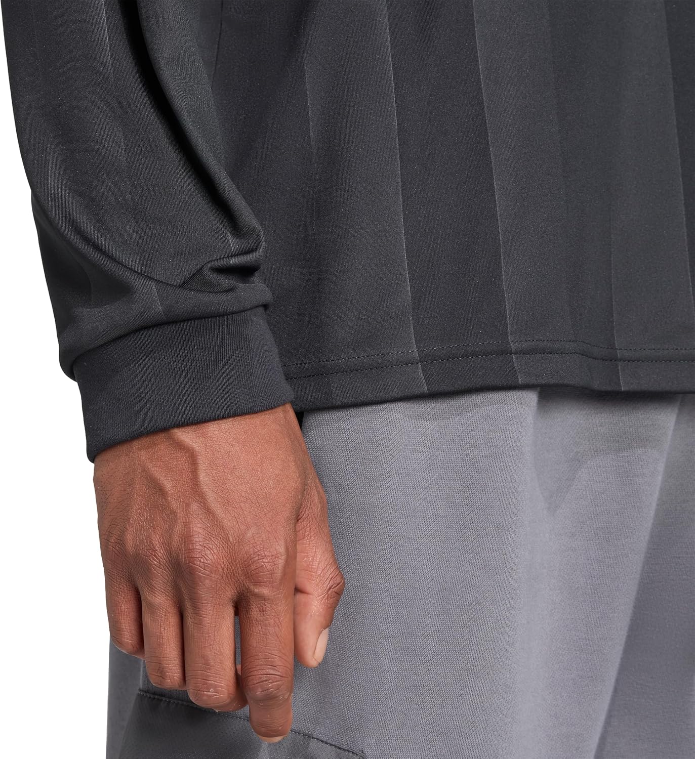 Adidas Mens House of Tiro Long Sleeve Jacquard Jersey - Image 5