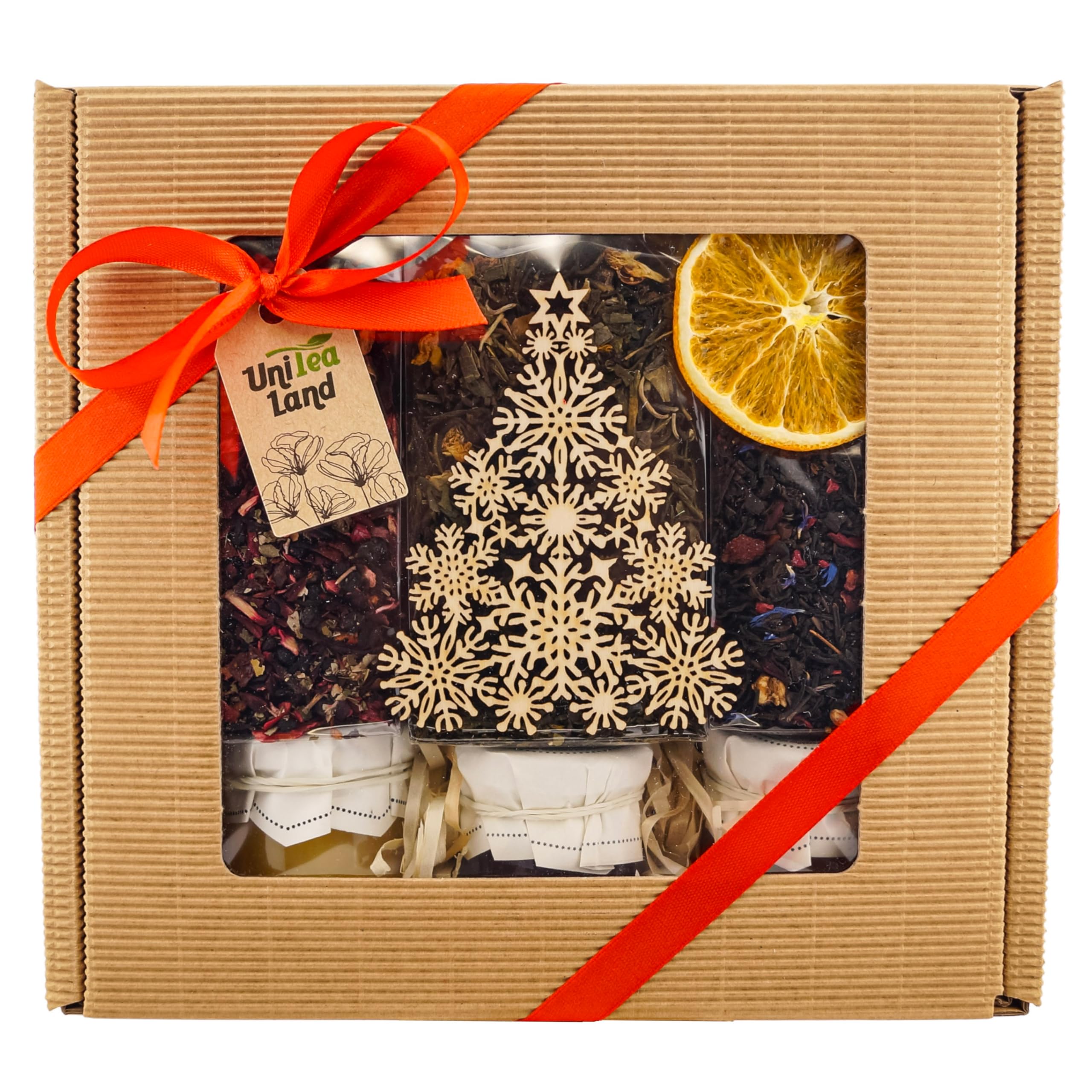 Set de regalo con té y dulces "Búho Sabio" UniTea Land
