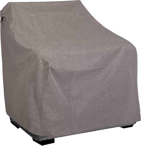 Modern Leisure Garrison Funda para silla de patio, sala de estarclub, tela resistente al agua, protección de muebles de exterior, perfecta para