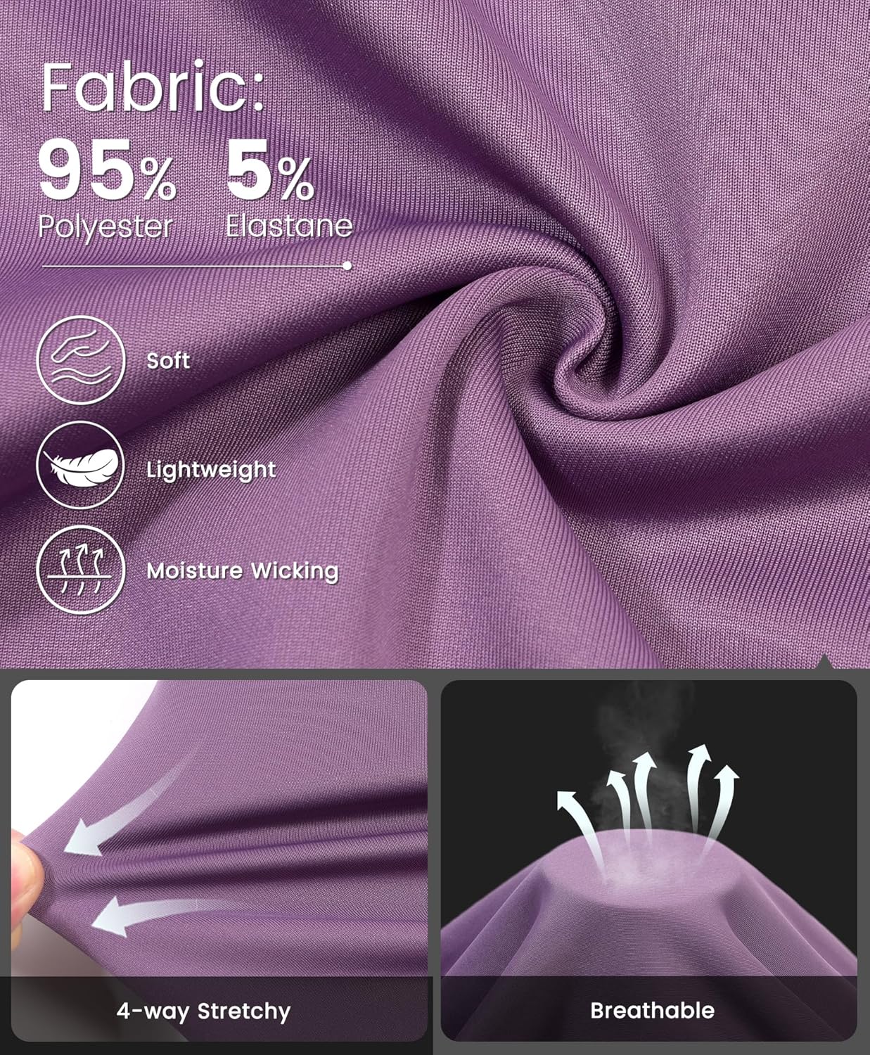 Little Donkey Andy Womens Sweatsuit V Neck Pullover Tracksuit 2 Piece Jogger Outfit Straight Leg Sweatpants Set Matching Suit - Image 6