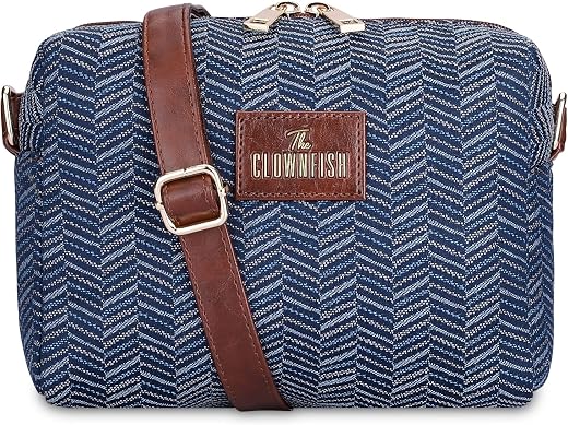 THE CLOWNFISH Adelina Series Sling for Women Faux Leather Casual Ladies Single Shoulder Bag For Women Crossbody Bag for Co...