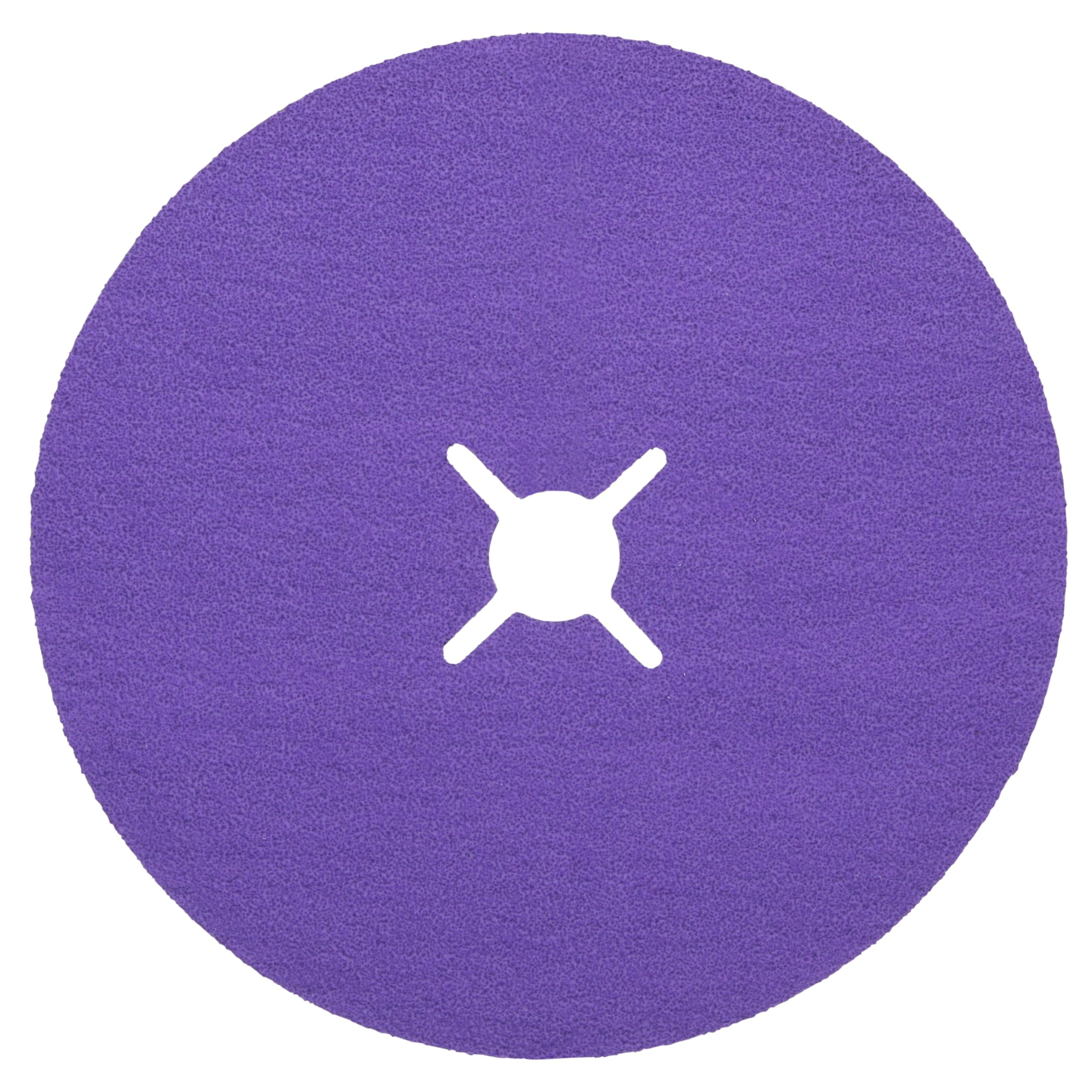 3M Cubitron 3 Fibre Disc 1187C, 80+, 180 mm x 22 mm, Slotted, 25/Bag