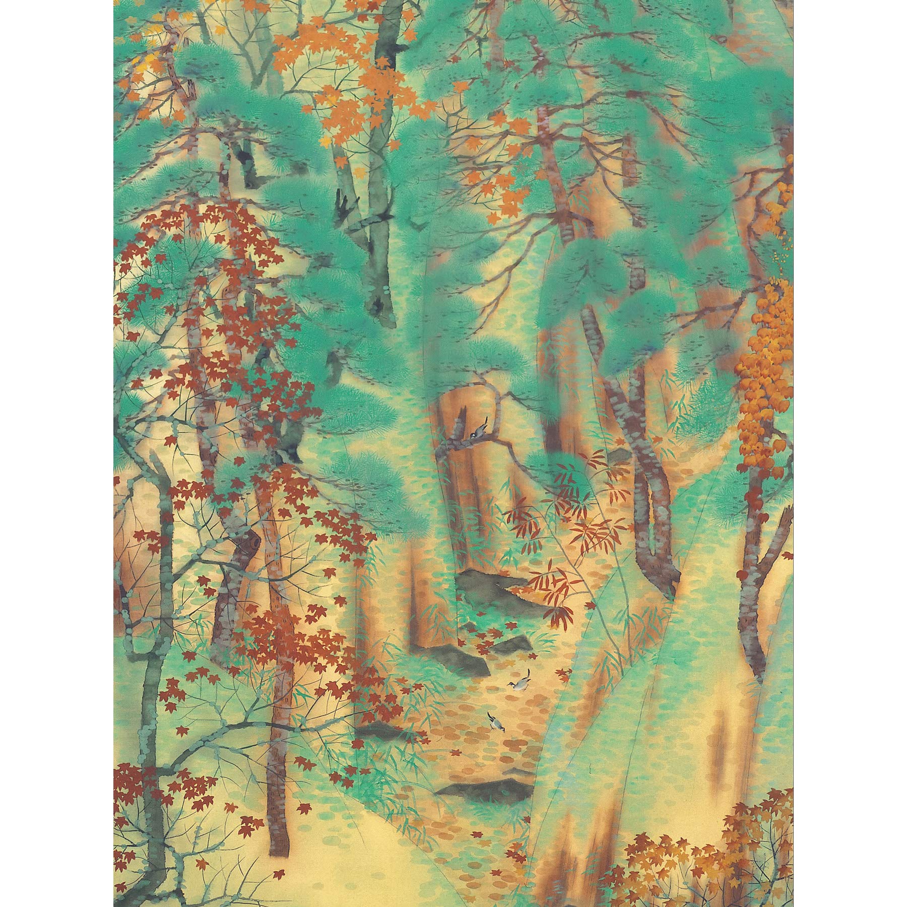 Fine Art PrintsYokoyama Taikan Way To Atago Painting Large Wall Poster Thick Paper 18X24 Inch