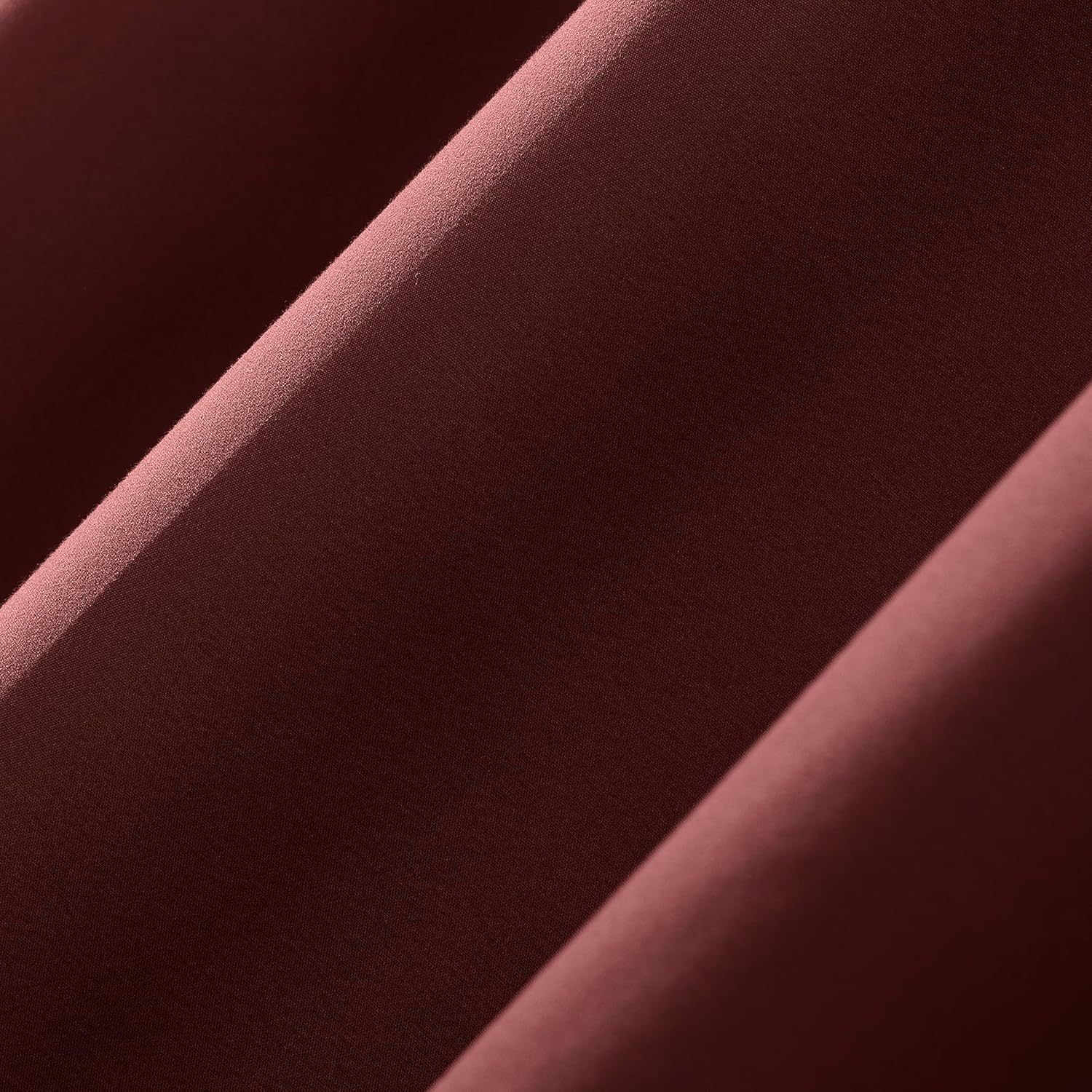 Sun Zero Cyrus 2-Pack Thermal 100% Total Blackout Back Tab/Rod Pocket Curtain Panel Pair, Wine Red, 40" W x 84" L (2 Panels)
