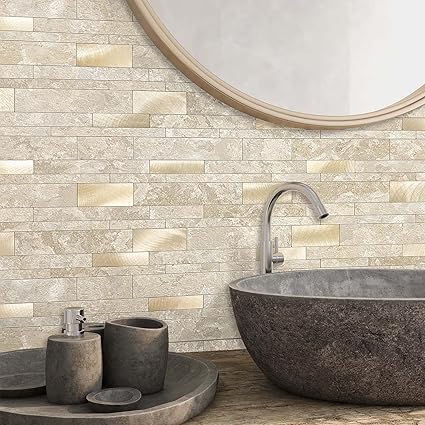 VAOVI Peel and Stick Tile Kitchen Backsplash Tiles Peel and Stick ...