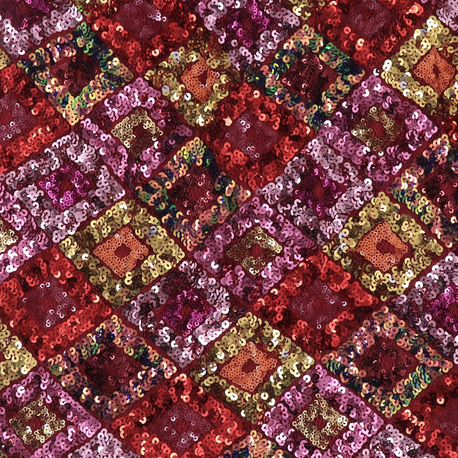 Women Sexy Sequin Plaid Multicolor Mini Skirt Stretchy Bodycon Night Out Party Dance Skirts - Image 6