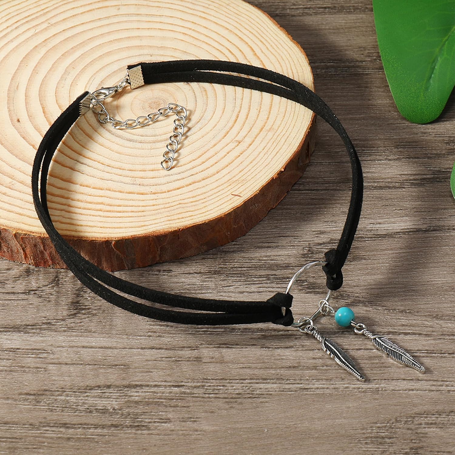 Boho Necklaces for Women Country Concert Outfits Nashville Western Outfit for Women Choker Necklaces Long Leather Necklace Western Dress Jewelry Country Cowgirl Accessories Gifts - Image 7