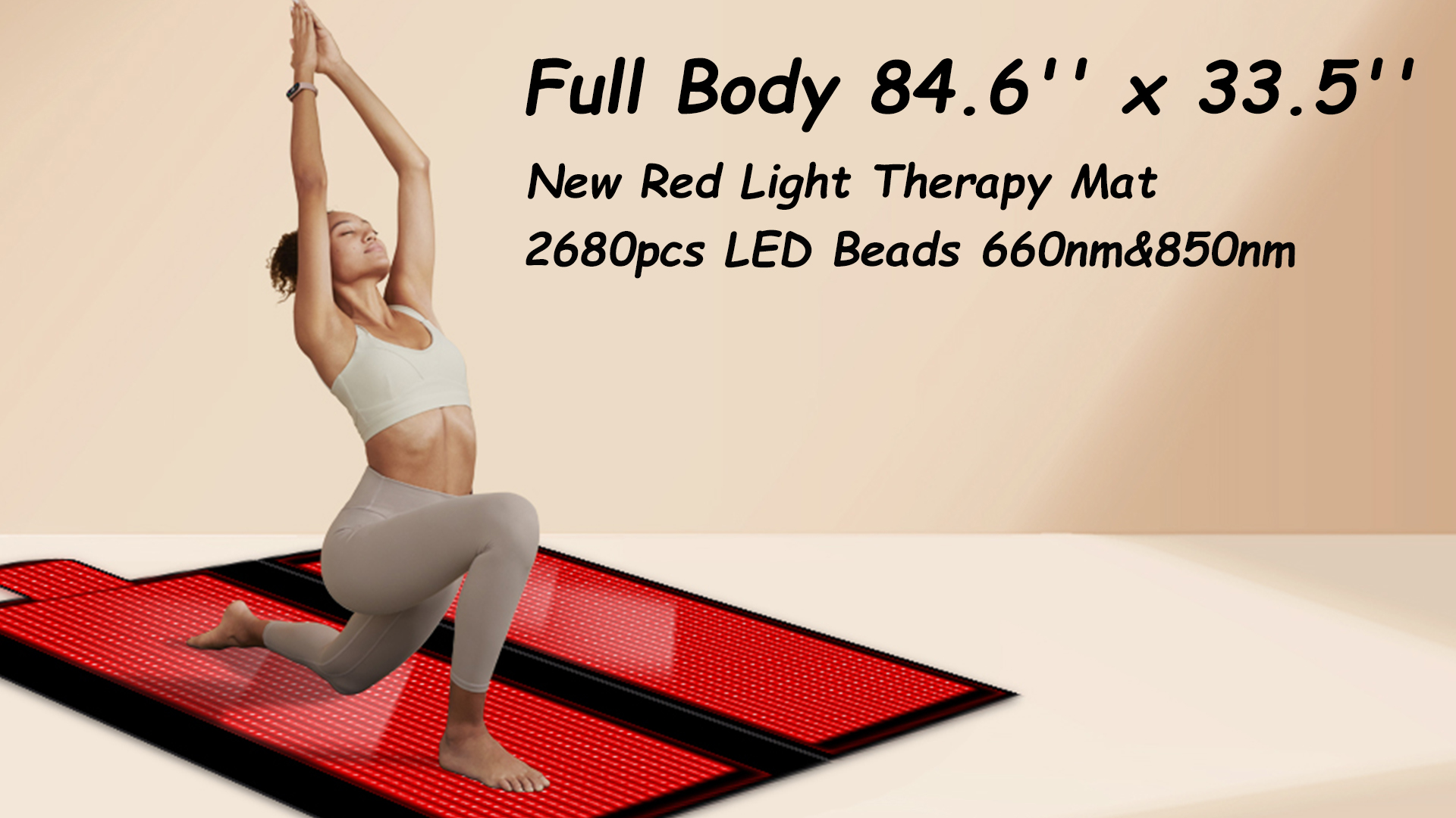 Amazon.com: New Red Light Therapy Mat Full Body 84.6'' x 33.5