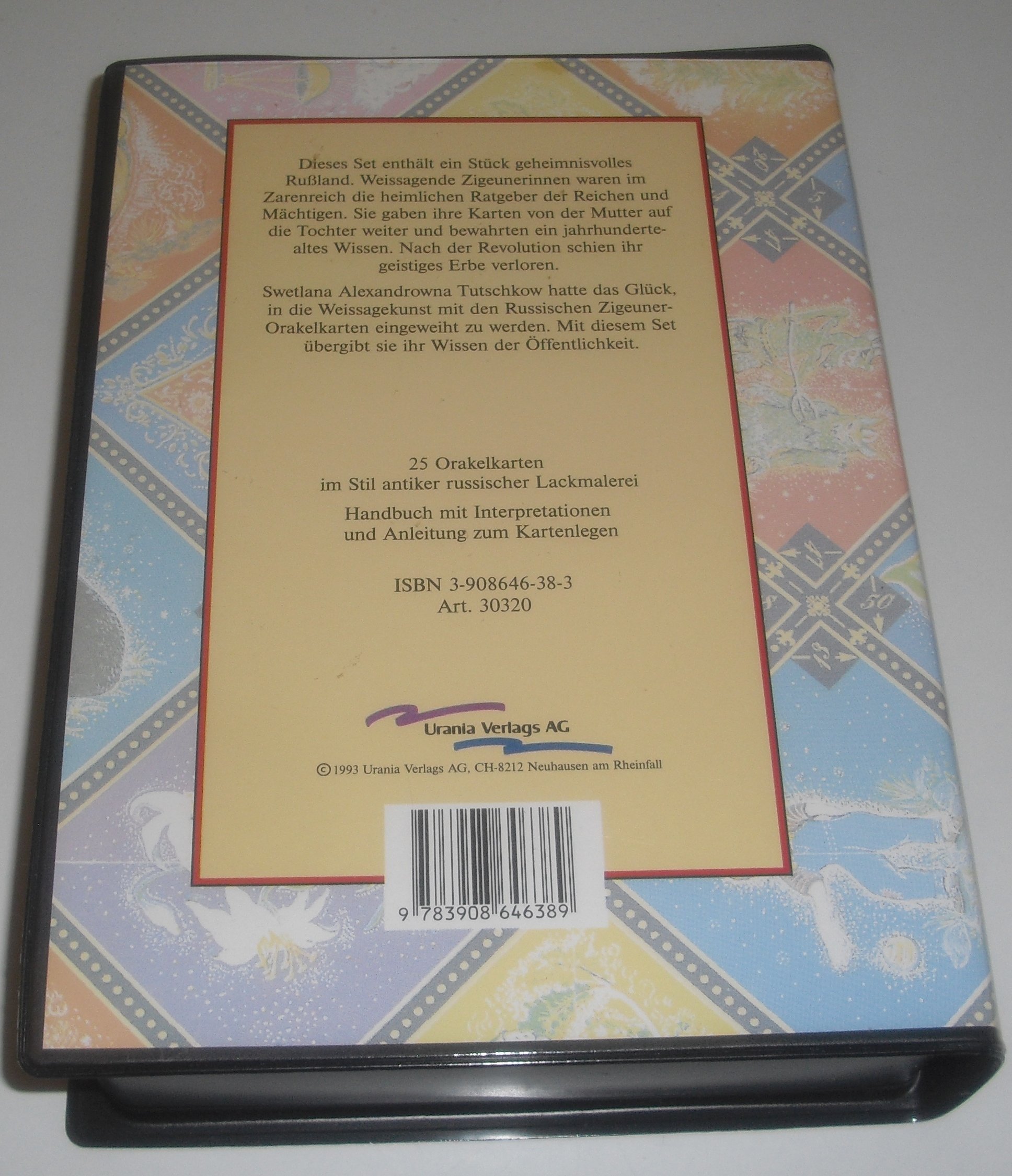 Russische Zigeuner-Orakelkarten: Set: Buch und 50 Karten