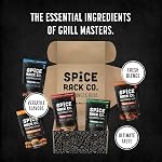 Spice Rack Co. BBQ Rubs And Spices For Smoking - Grill Smoker Rubs Spices and Seasonings Set, Smoker Accessories & BBQ Accessories, Unique Fathers Day Gift, Grandpa Fathers Day Gift Ideas (5 pack)