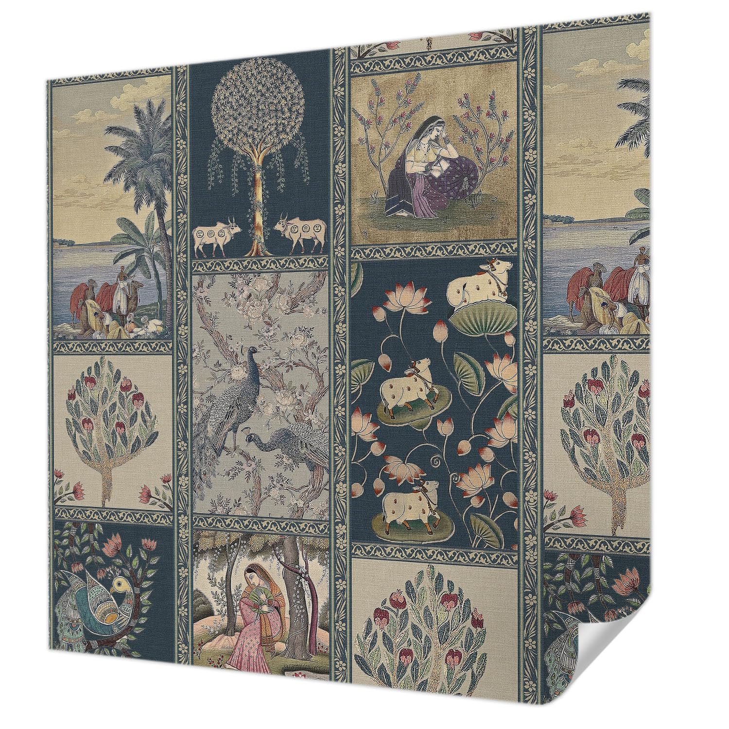 Papier Peint Autocollant Chambre Scène Romantique Tulup 250cm