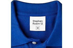 Personalized Laundry Labels for Clothing