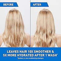 Vista 4 de CeraVe Acondicionador hidratante suave, acondicionador para el cabello con ceramidas, niacinamida y ácido hialurónico, sin sulfatos y seguro