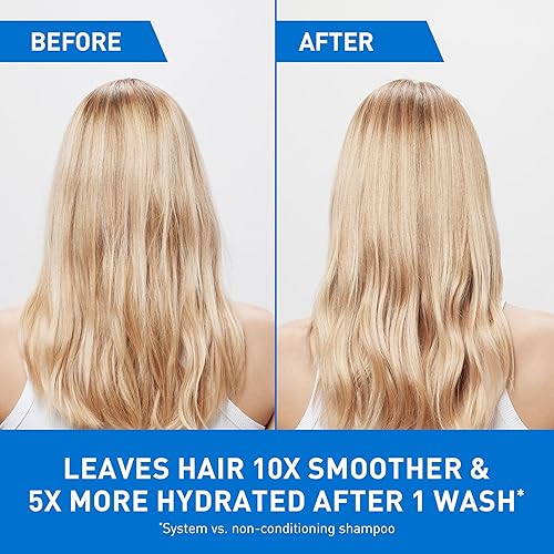 Miniatura 4 de CeraVe Acondicionador hidratante suave, acondicionador para el cabello con ceramidas, niacinamida y ácido hialurónico, sin sulfatos y seguro para el