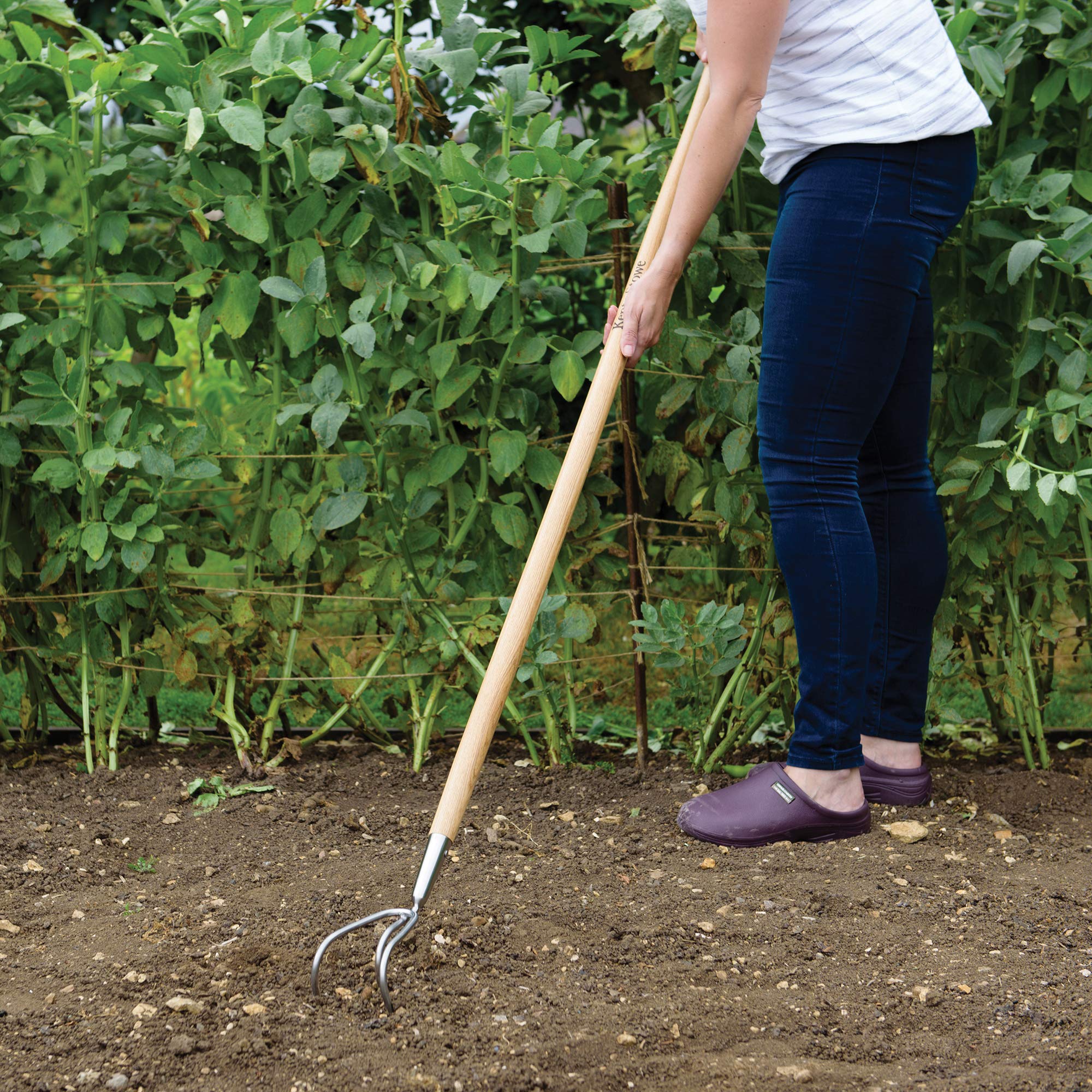 Raschietto Per Fughe Kent & Stowe Con Manico Lungo 160 Cm - Acciaio Inossidabile Per Rimuovere Erbacce E Muschio - Foto 3