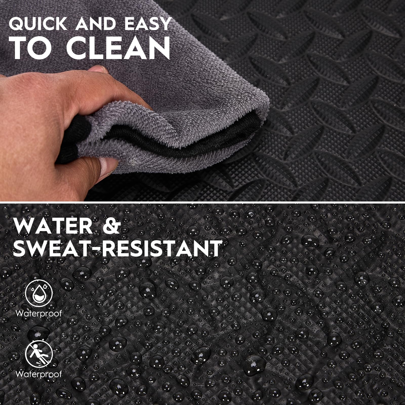 EVA Foam Floor Tiles - Gym & Home Workout Mats -6