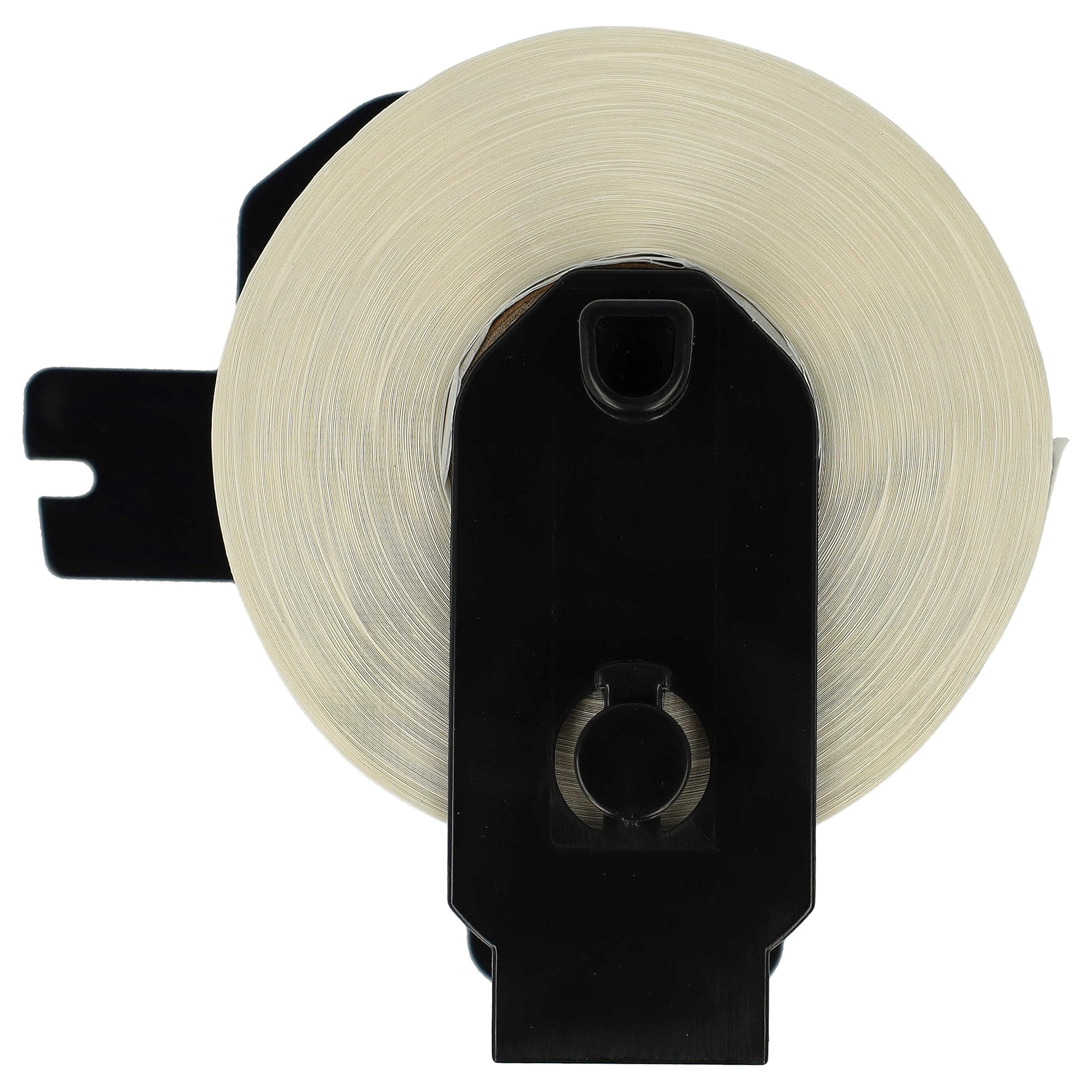 vhbw 10 x rolka etykiet z uchwytem 62 mm x 29 mm (800 etykiet) zamiennik do drukarki etykiet Brother DK-11209